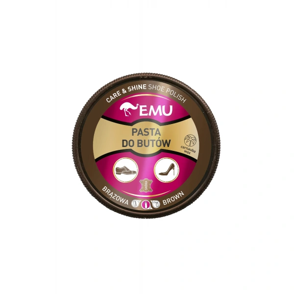 EMU Pasta do butów - brązowa 50ml