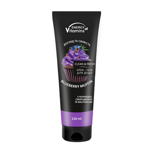 ENERGY OF VITAMINS Żel pod prysznic Blueberry Muffin 230ml