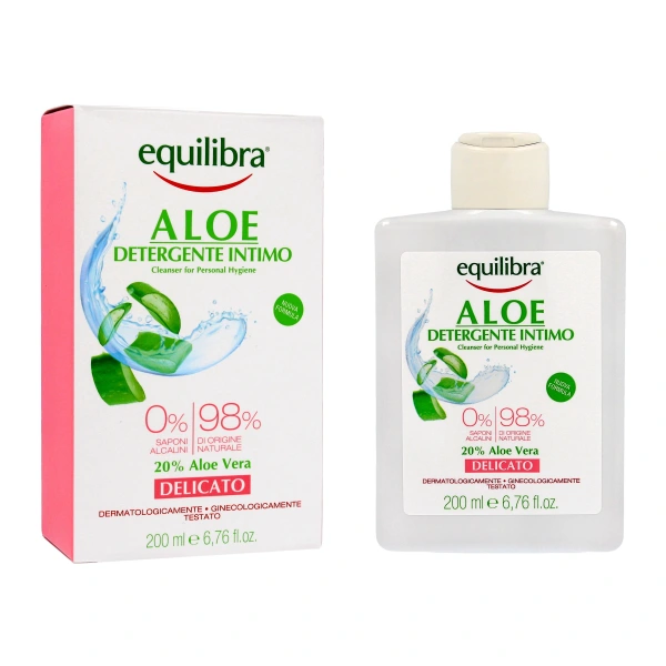 Equilibra Aloe Delikatny Żel do higieny intymnej  200ml