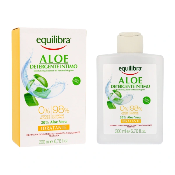 Equilibra Aloe Natural Protection Żel do higieny intymnej nawilżający  200ml