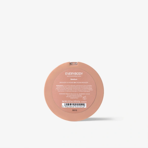 EVERYBODY Aleksandra Sosfa kremowy bronzer do twarzy Medium