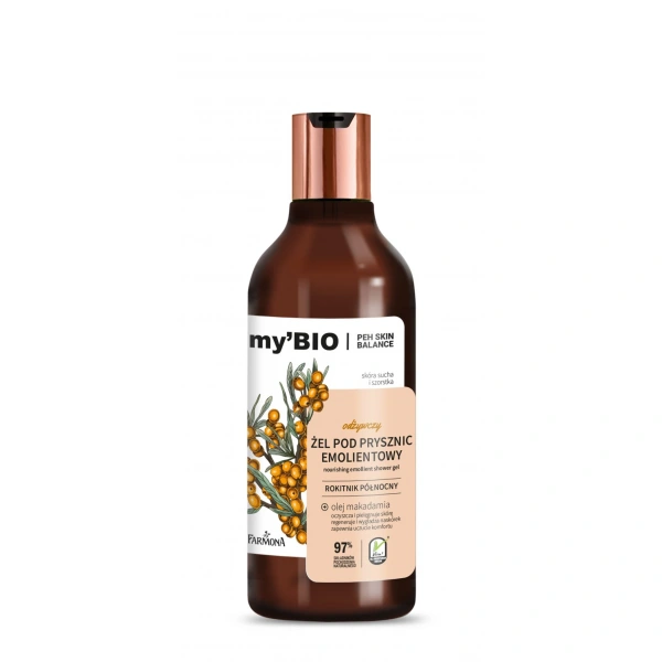 FARMONA my`Bio Odżywczy żel pod prysznic emolientowy Rokitnik Północny 500 ml