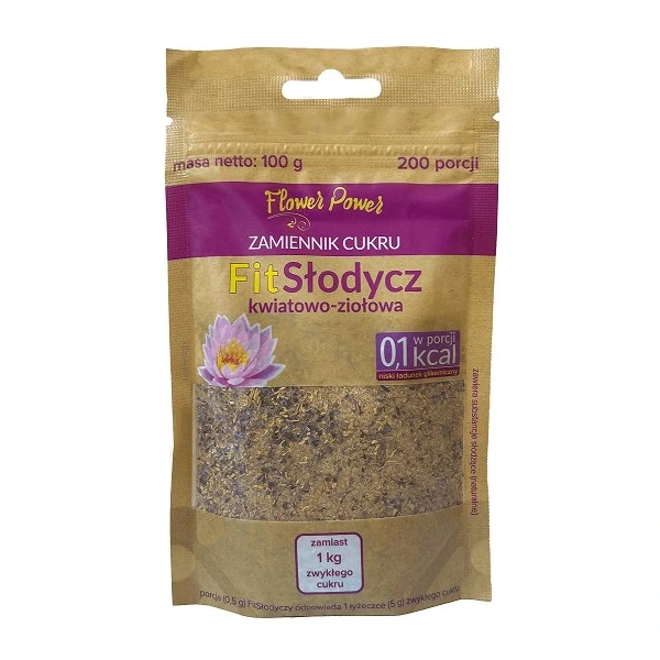 Fit słodycz kwiatowo - ziołowa 100 g - flower power