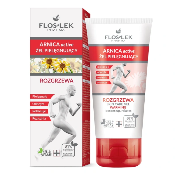 FLOS-LEK Arnica Active Żel pielęgnujący - rozgrzewający 100 ml