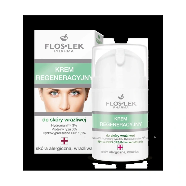 FLOS-LEK Krem regeneracyjny do skóry wrażliwej 50 ml