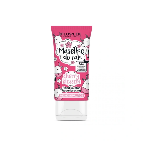 FLOS-LEK Masełko do rąk regenerujące cherry blossom 50 ml