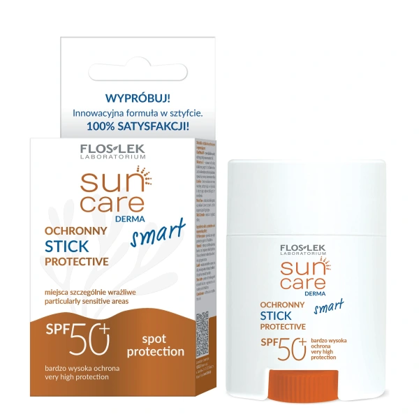 FLOS-LEK Sun Care Derma Smart Sztyft ochronny SPF50+  16g