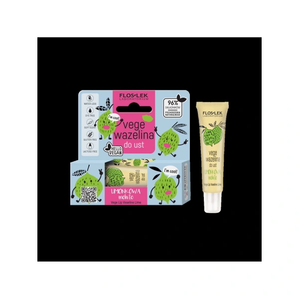 FLOS-LEK vege lip care wazelina vege do ust MOHITO 10g
