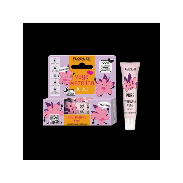 FLOS-LEK vege lip care Wazelina Vege do ust PURE 10g