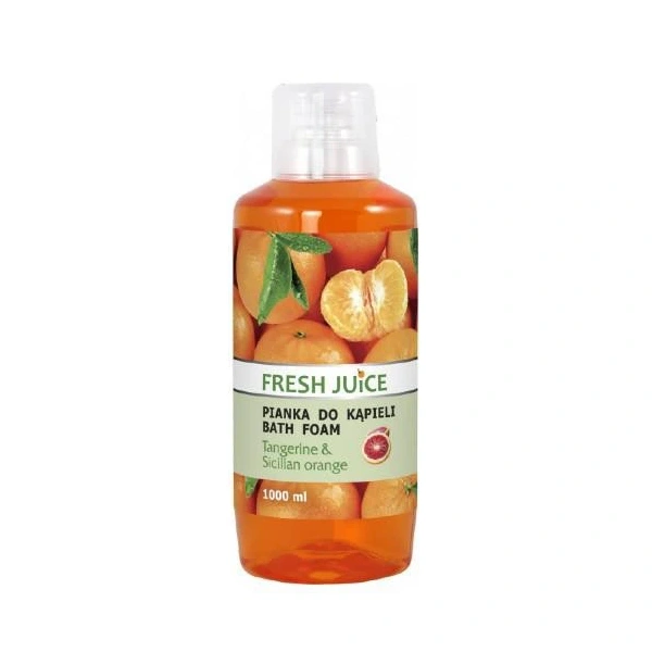 FRESH JUICE Pianka do kąpieli Mandarynka + Sycylijska pomarańcza 1000 ml