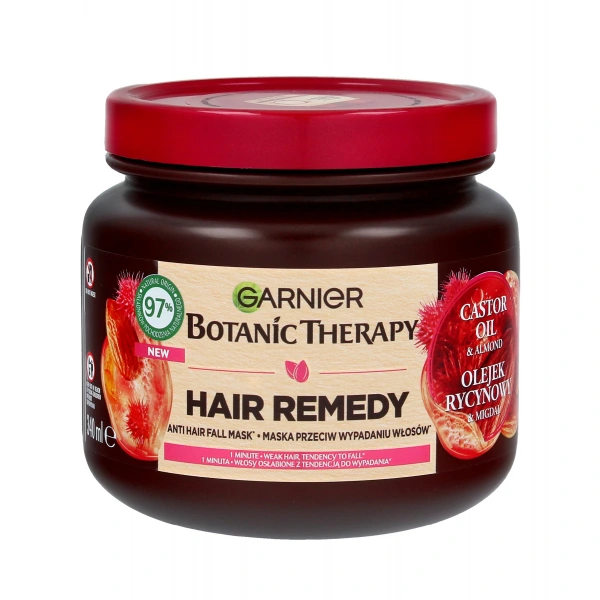 GARNIER Botanic Therapy Maska przeciw wypadaniu włosów z olejkiem rycynowym 340 ml