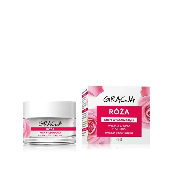 Gracja Krem różany na dzień i na noc wygładzający  50ml
