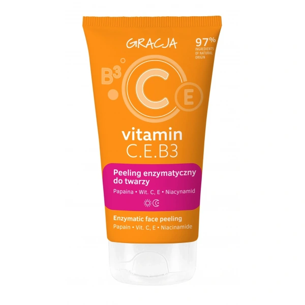 GRACJA Vitamin C.E.B3 Peeling enzymatyczny do twarzy 75 ml