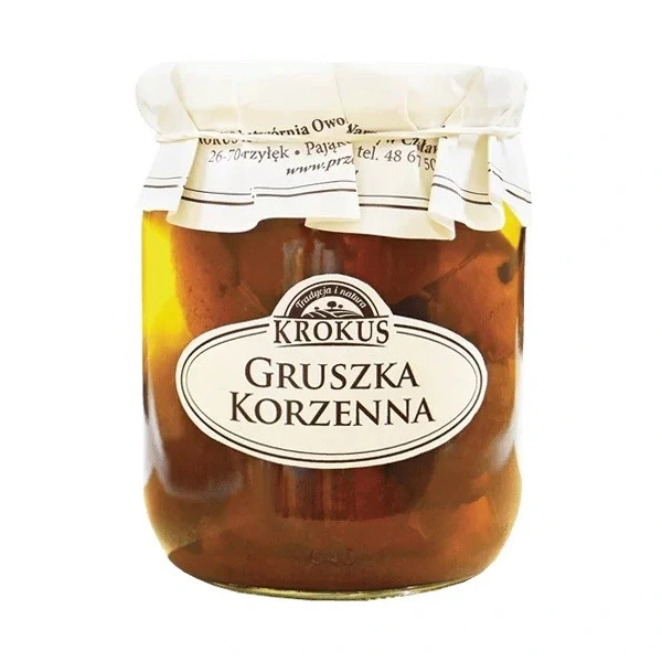 Gruszki w zalewie korzennej 530 g (270 g) - krokus