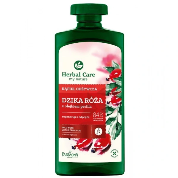 HERBAL CARE Kąpiel odżywcza Dzika Róża z olejkiem perilla 500 ml