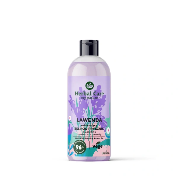 HERBAL CARE Lawenda Relaksujący żel pod prysznic z alantoiną i lawendą 500 ml