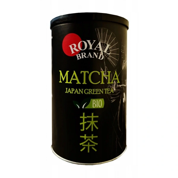 Herbata zielona matcha japońska bio 100 g - royal brand