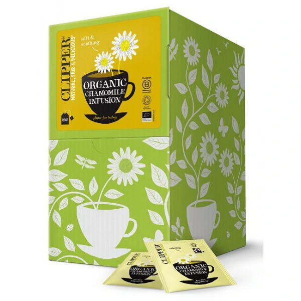 Herbatka rumiankowa fair trade bio (250 x 1,5 g) 375 g - clipper