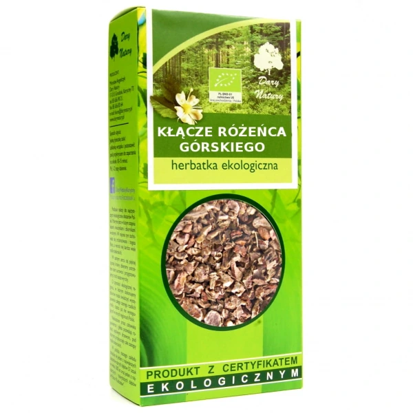 Herbatka z różeńca górskiego bio 50 g - dary natury