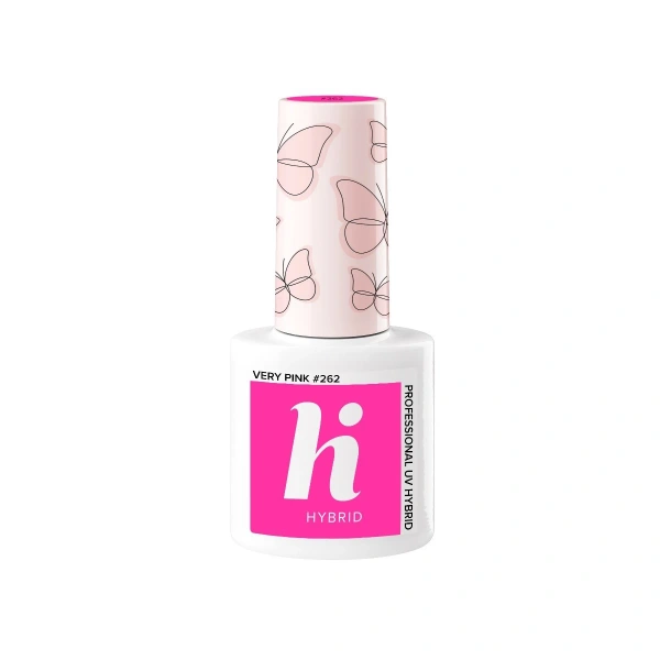 Hi Hybrid Lakier hybrydowy Butterfly #262 Very Pink  5ml
