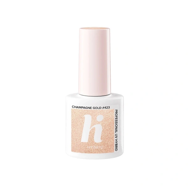 HI HYBRID Lakier hybrydowy Carnival #423 Champagne Gold 5 ml
