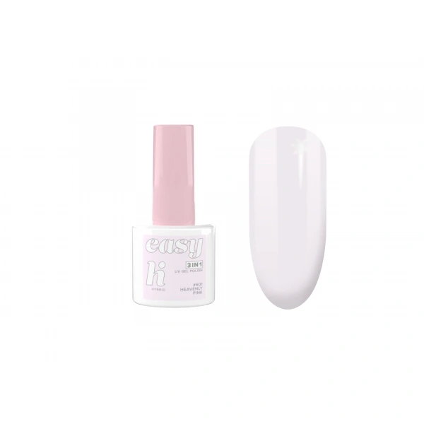 Hi Hybrid Lakier hybrydowy Easy 3w1 #601 Heavenly Pink 5ml