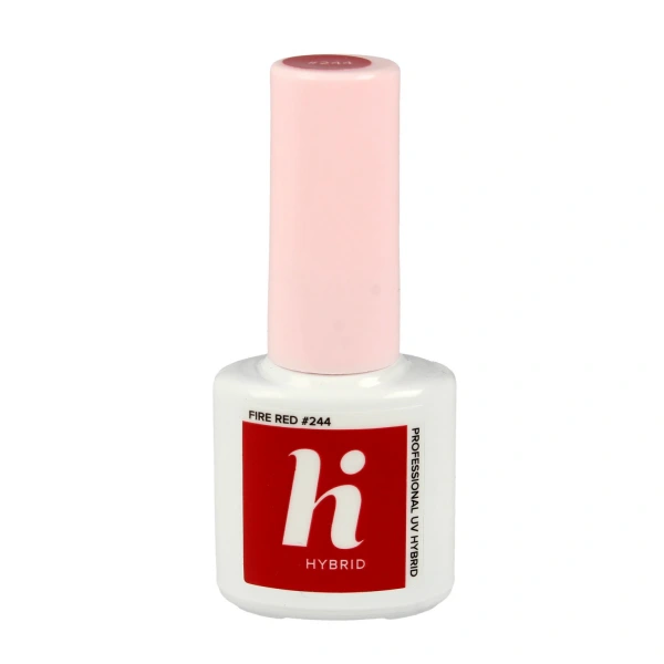 HI HYBRID Lakier hybrydowy Moments #244 Fire Red 5 ml