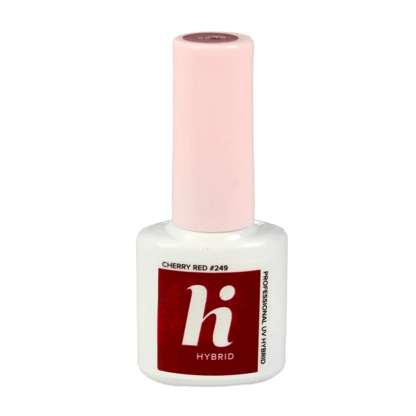 HI HYBRID Lakier hybrydowy Moments #249 Cherry Red 5 ml