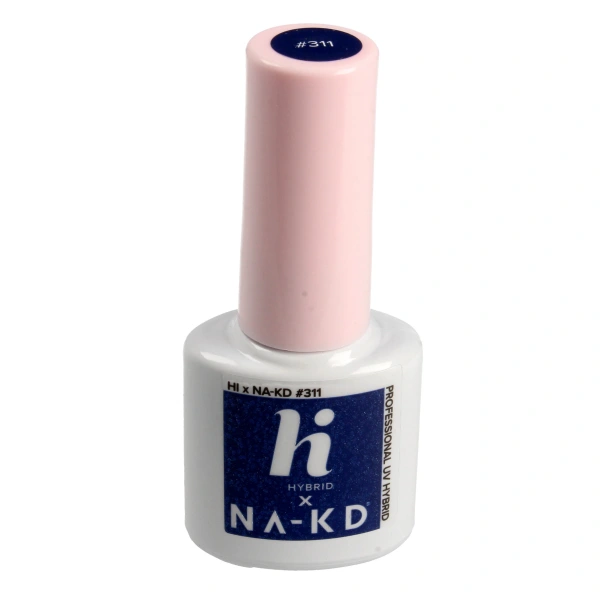 HI HYBRID Lakier hybrydowy Na-Kd #311 Deep Blue Shine  5ml