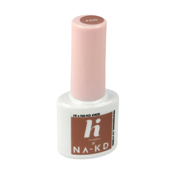 HI HYBRID Lakier hybrydowy Na-Kd #405 Deep Beige  5ml