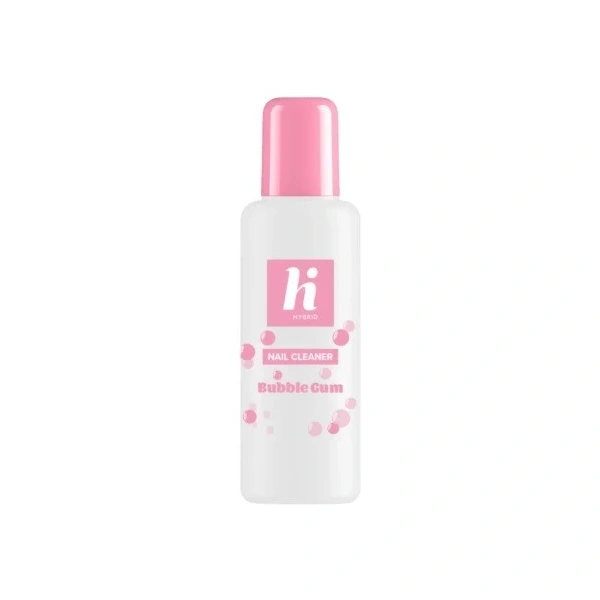 HI HYBRID Nail Cleaner Preparat do odtłuszczania płytki paznokcia Bubble Gum 125 ml