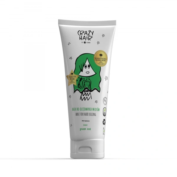 HISKIN Crazy Hair Baza do olejowania włosów - Green Tea (zielona herbata) 250 ml