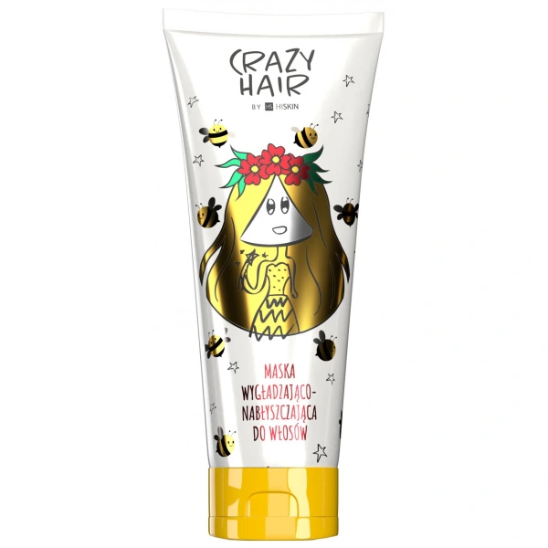 HISKIN Crazy Hair Maska wygładzająco nabłyszczająca do włosów  - z miodem 250 ml