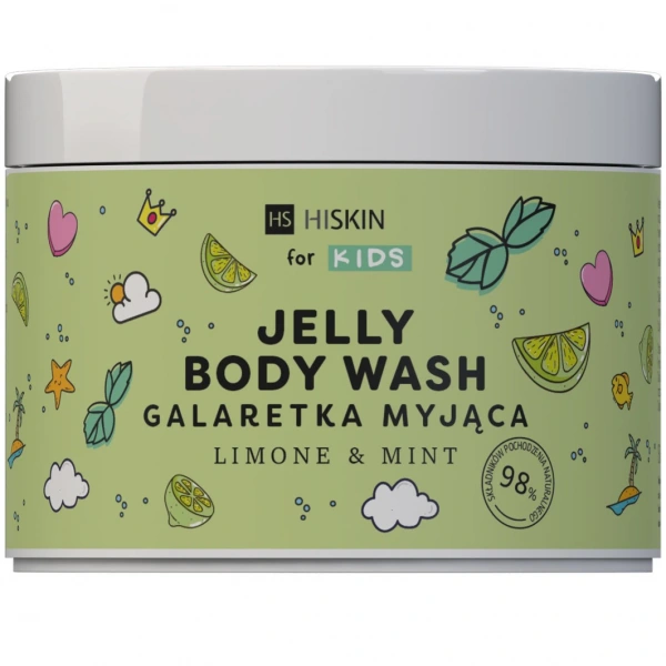 HISKIN for Kids Galaretka myjąca do ciała Limone & Mint 150 ml