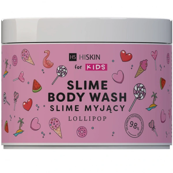 HISKIN for Kids Slime myjący do ciała Lollipop 150 ml