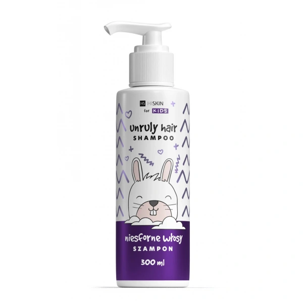 HISKIN for Kids Unruly Szampon do włosów niesfornych 300 ml