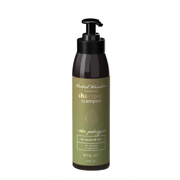 HISKIN Herbal Meadow Szampon Pokrzywa - do włosów z łupieżem 400 ml