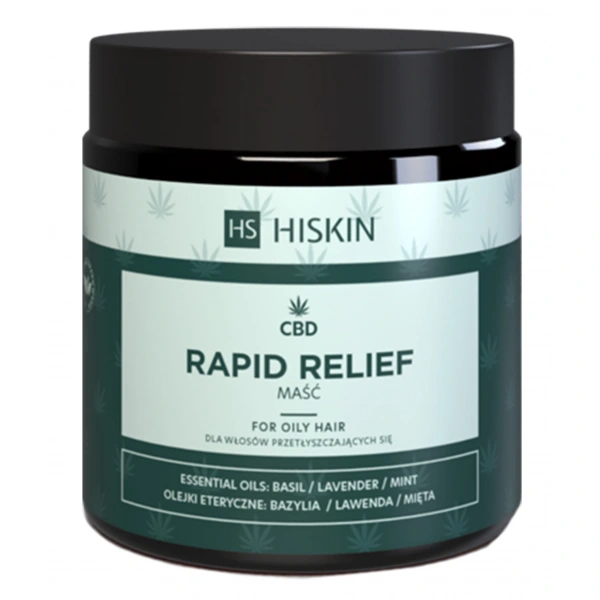 HISKIN Rapid Relief Maść do skóry suchej i wrażliwej - CBD i prebiotyki 100 ml