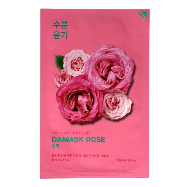 Holika Holika Pure Essence Mask Sheet-Damask Rose  1szt