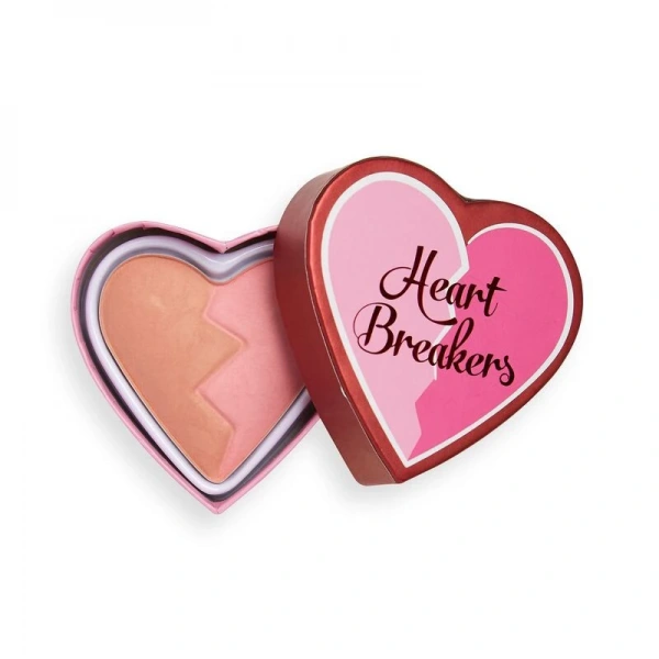 I HEART REVOLUTION Heartbreakers Matte Blush Creative matowy róż do twarzy 10g