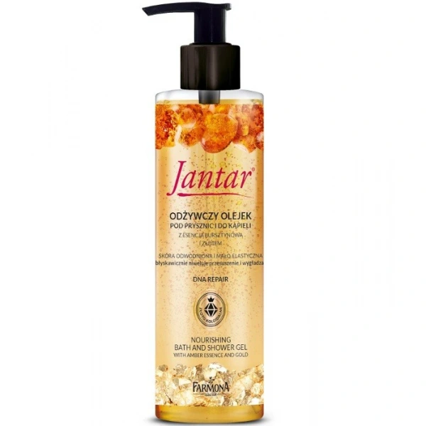 JANTAR DNA Repair Olejek odżywczy pod prysznic i do kąpieli 400 ml