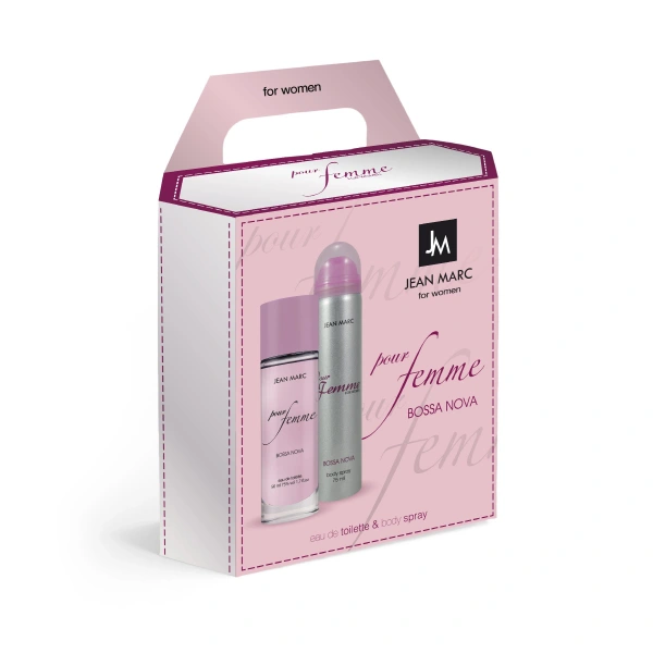 JEAN MARC Bossa Nova Pour Femme Zestaw prezentowy damski - woda toaletowa 50 ml + dezodorant 75 ml