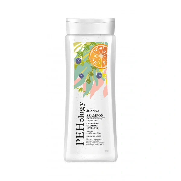 JOANNA PEHology Szampon oczyszczający-peeling do włosów i skóry głowy 300 ml