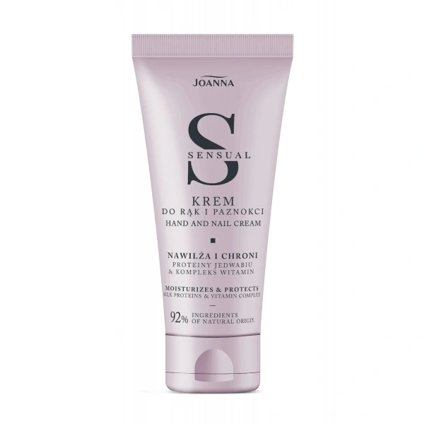 JOANNA SENSUAL Krem do rąk proteiny jedwabiu 100g