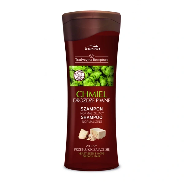 Joanna Tradycyjna Receptura Szampon normalizujący - Chmiel i drożdże piwne 300 ml