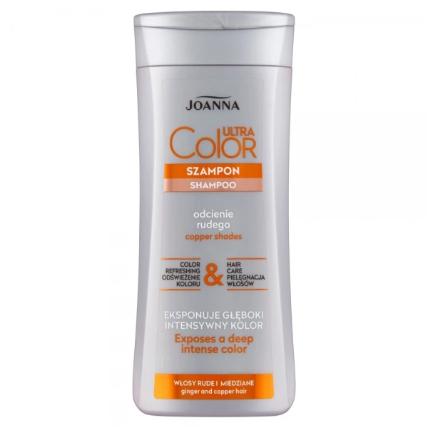 JOANNA Ultra Color Szampon - odcienie rudego 200 ml
