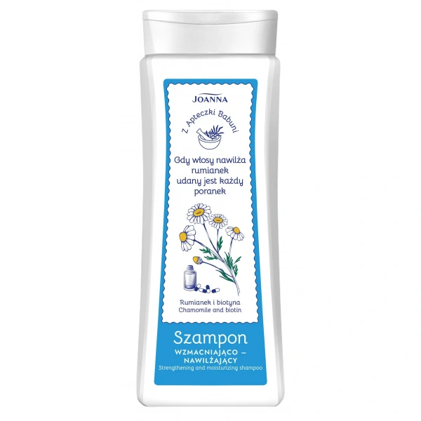 JOANNA Z Apteczki Babuni Szampon do włosów - Rumianek i biotyna 300 ml