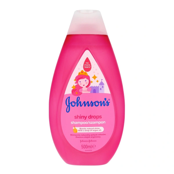 Johnson`s Baby Shiny Drops Szampon do włosów dla dzieci  500ml
