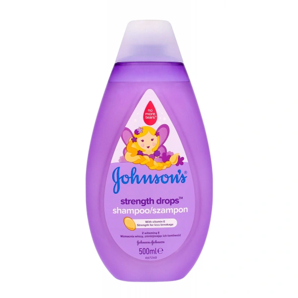 Johnson`s Szampon wzmacniający dla dzieci Strenght Drops 500ml