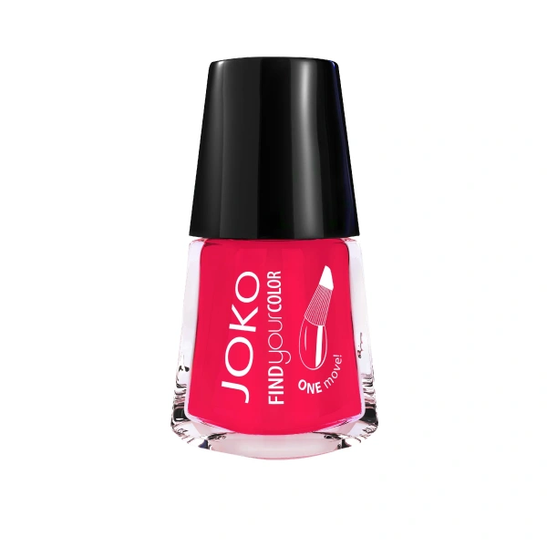 JOKO Lakier do paznokci Find Your Color 206 Scarlet Red
